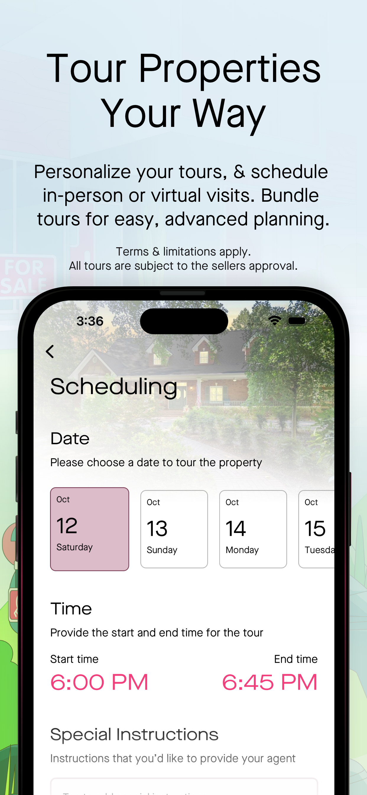 Touring screen